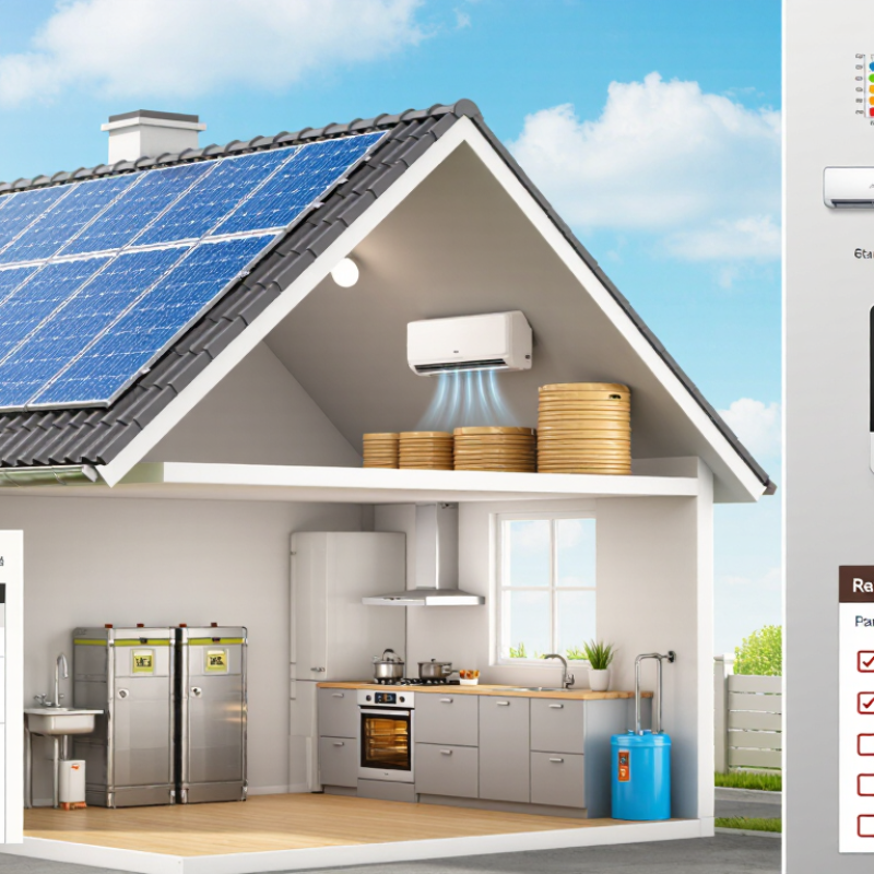 ¿Qué tamaño de inversor solar necesito para mi casa?