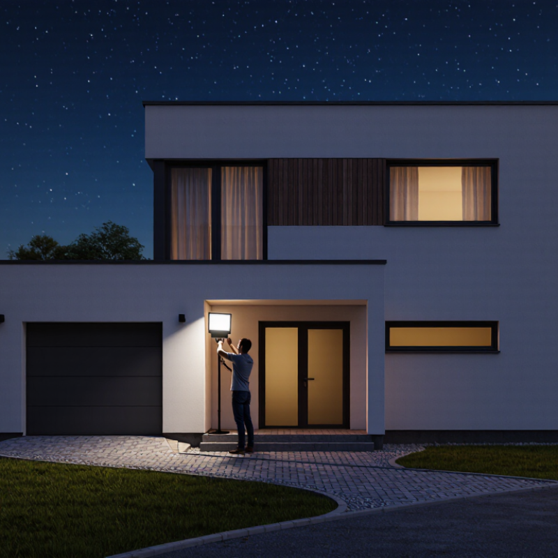 How to Minimize Light Pollution With Outdoor Floodlights