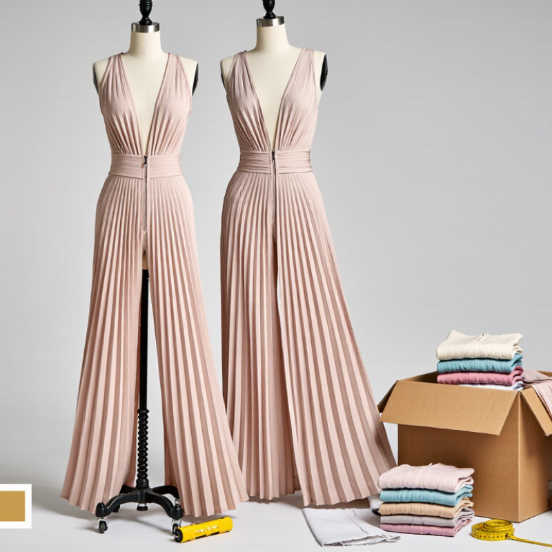 How to Source Pleated Wide Leg Jumpsuits in Bulk?