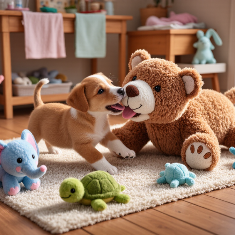 How to Choose Safe Soft Toys for Puppies?