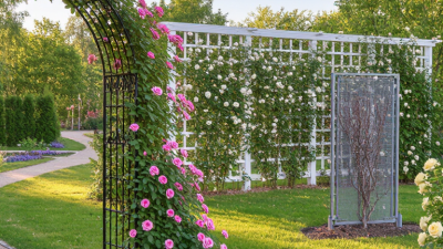 What Are the Best Rose Bush Climbing Frame Types?
