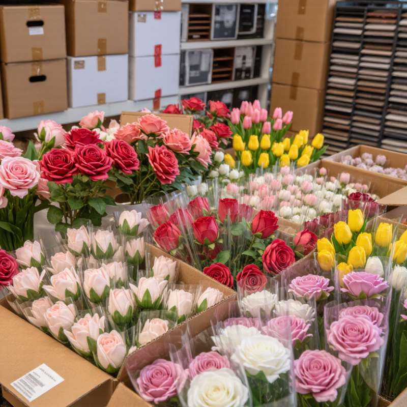 How to Buy Faux Flowers in Bulk for Global Buyers