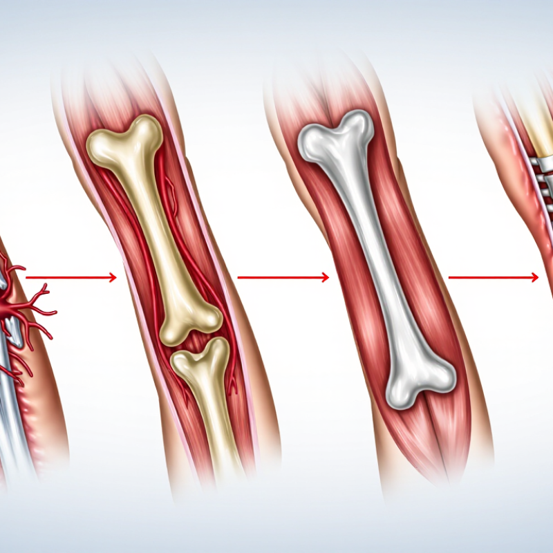 What Are the Top Stages of the Bone Healing Process?