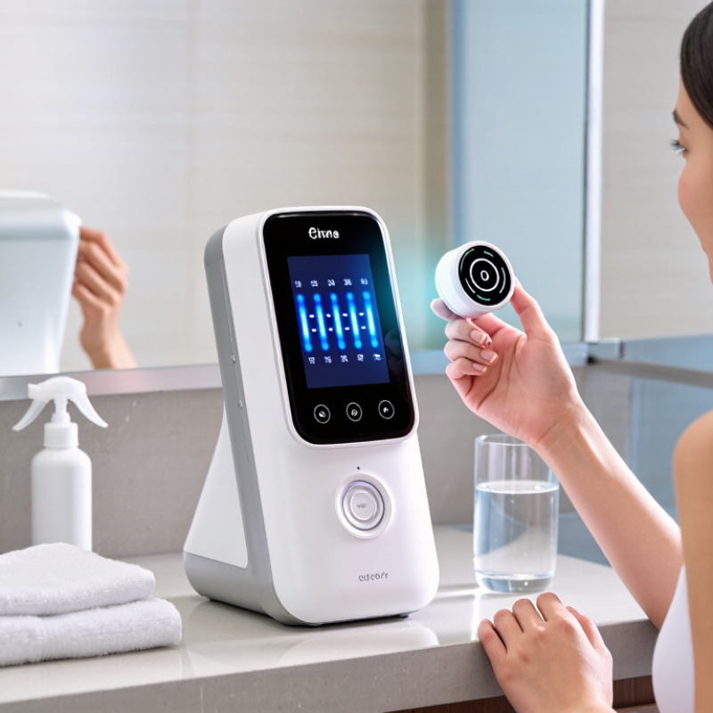 How to Adjust Intensity on a China Top Facial Device?