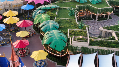 What Are the Best Theme Park Roof Decoration Ideas?