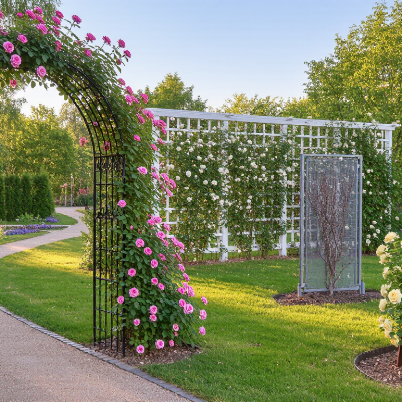 What Are the Best Rose Bush Climbing Frame Types?