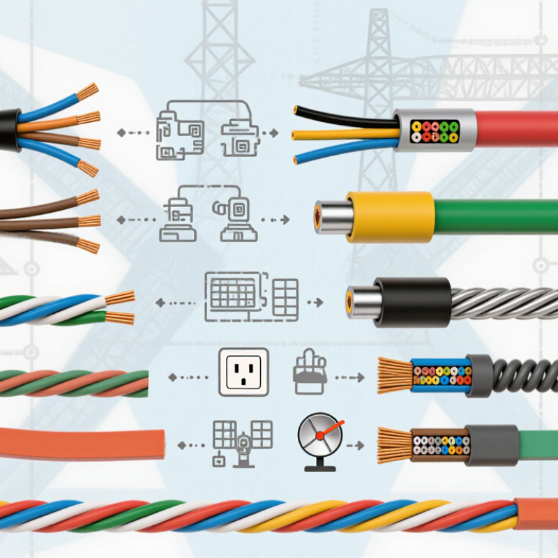 Top 10 Types of Wire Cable and Their Uses