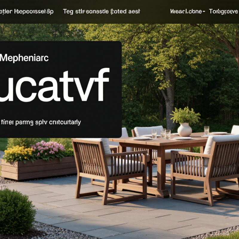 What Is a Garden Dining Set?