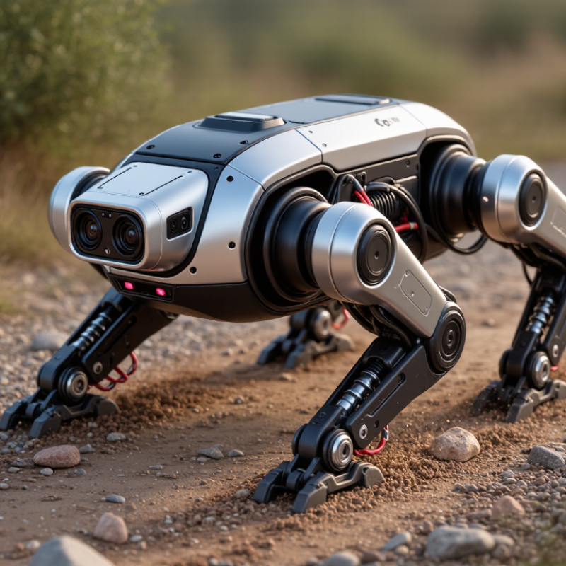 Why Do Quadruped Robots Walk on Uneven Ground?
