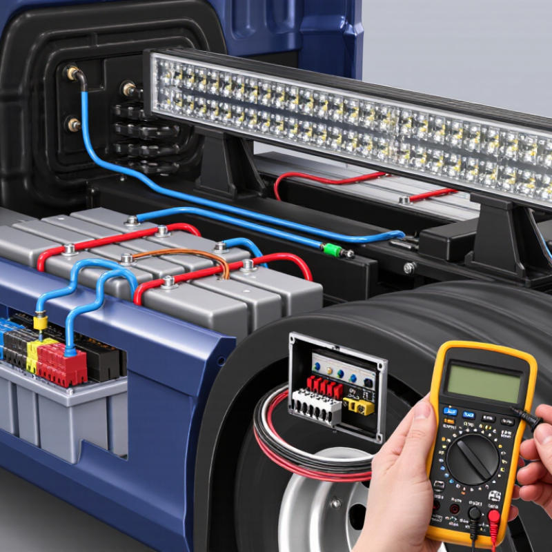 Why Is My LED Light Bar Not Working on My Truck?