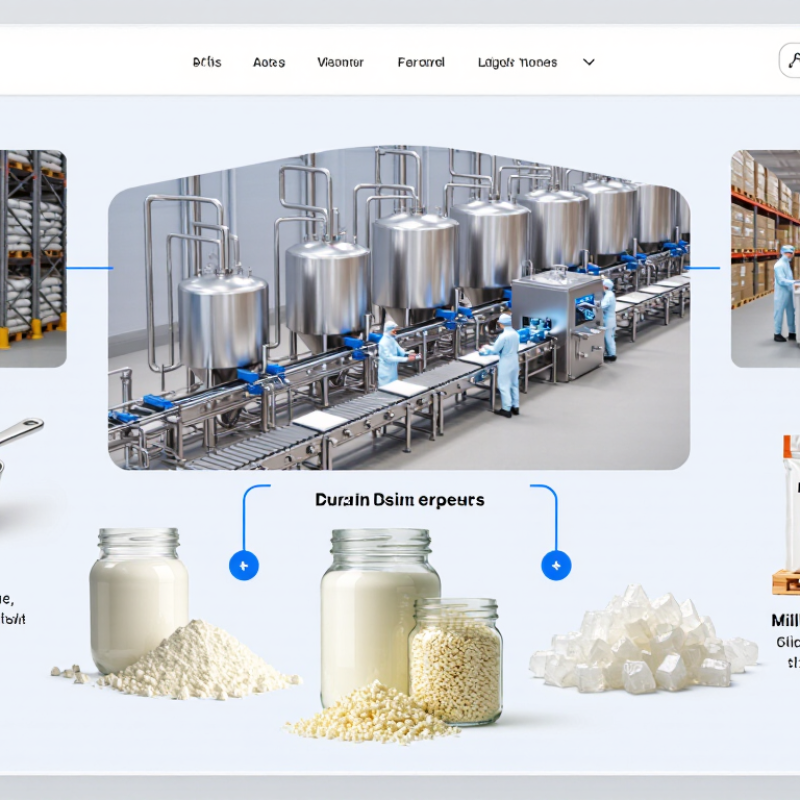 What Are the Top 10 Milk Ingredients Suppliers in China?