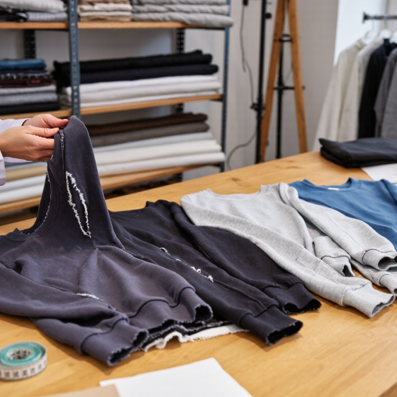 Top Distressed Sweatshirt Manufacturers for Global Buyers
