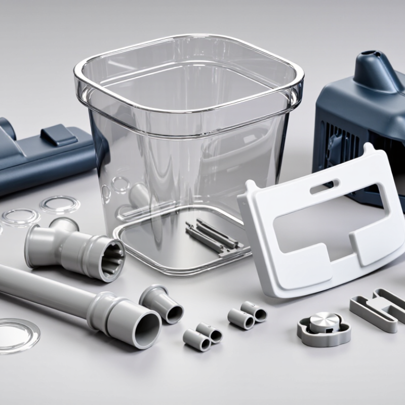 What Types of Appliance Injection Parts Are Available?
