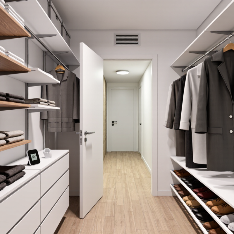 How to Control Moisture in Walk In Closets?