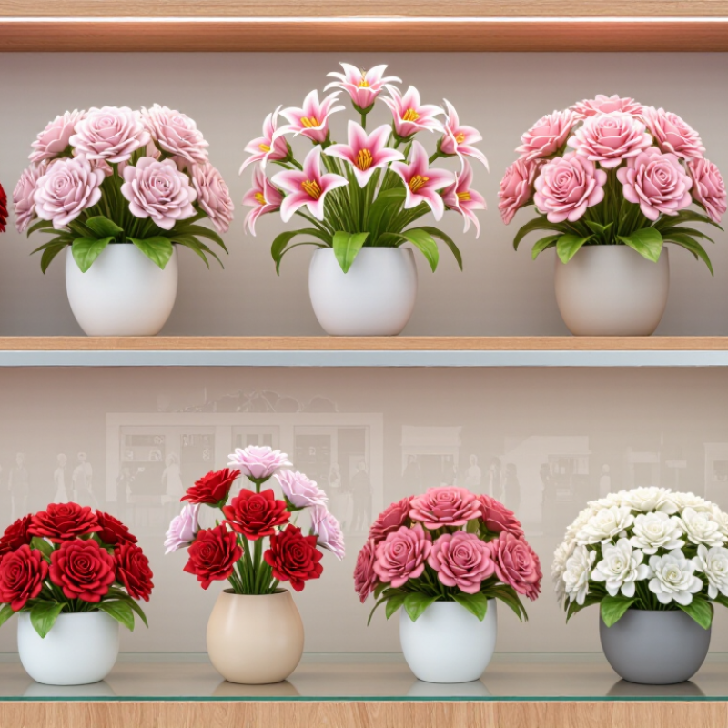 How to Choose Plastic Flower Arrangements for Wholesale?