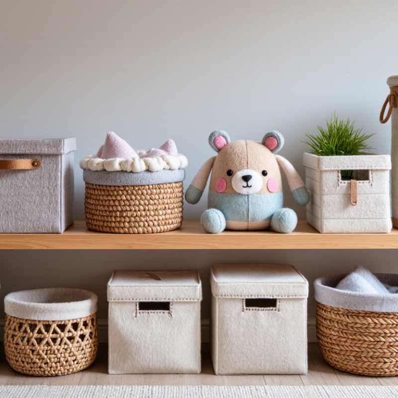What Are the Top 10 Felt Basket With Lid Types?