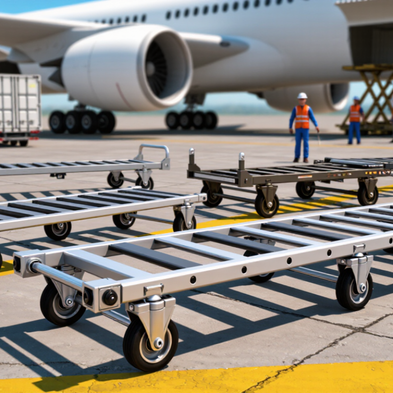 How to Choose an LD3 Container Dolly for Aviation?