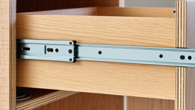 What Is an Outside Mount Drawer Slide?