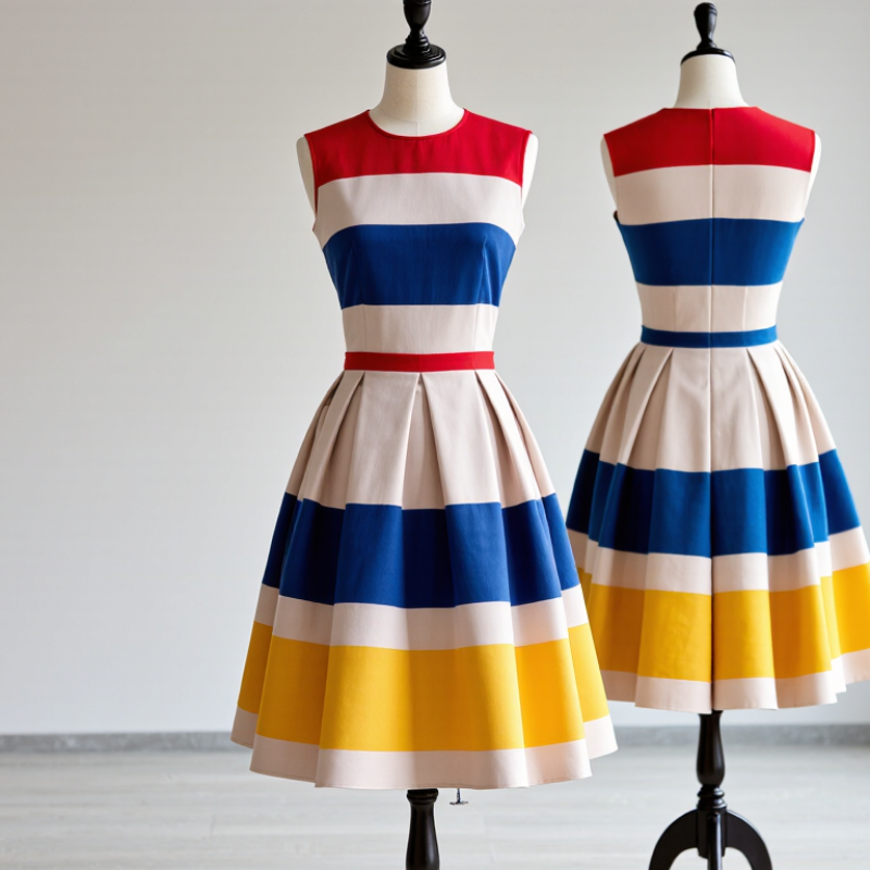Where to Buy Color Block Stripe Dresses Wholesale?