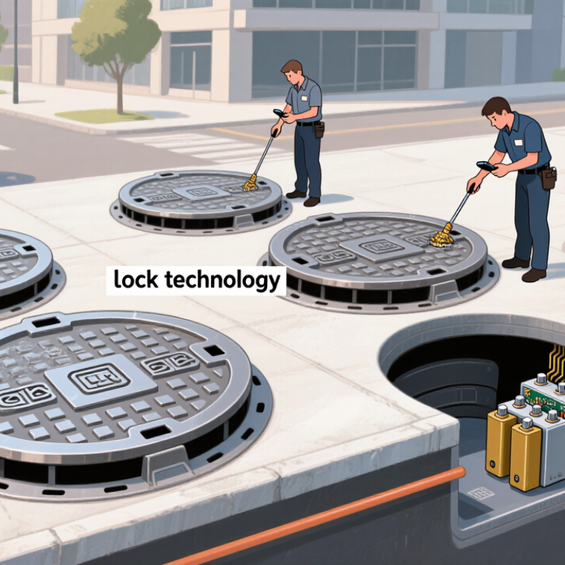 Top Manhole Cover With Smart Lock Manufacturers