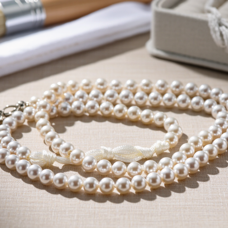 How to Prevent Pearl Necklaces From Stretching and Breaking?