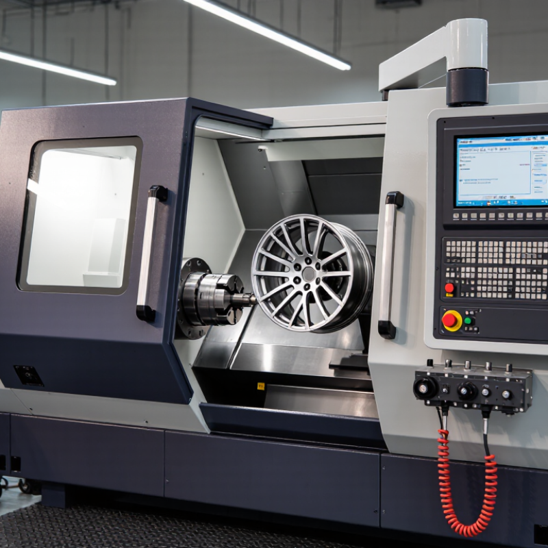 China Top CNC Lathe Machine for Polished Wheels Supplier