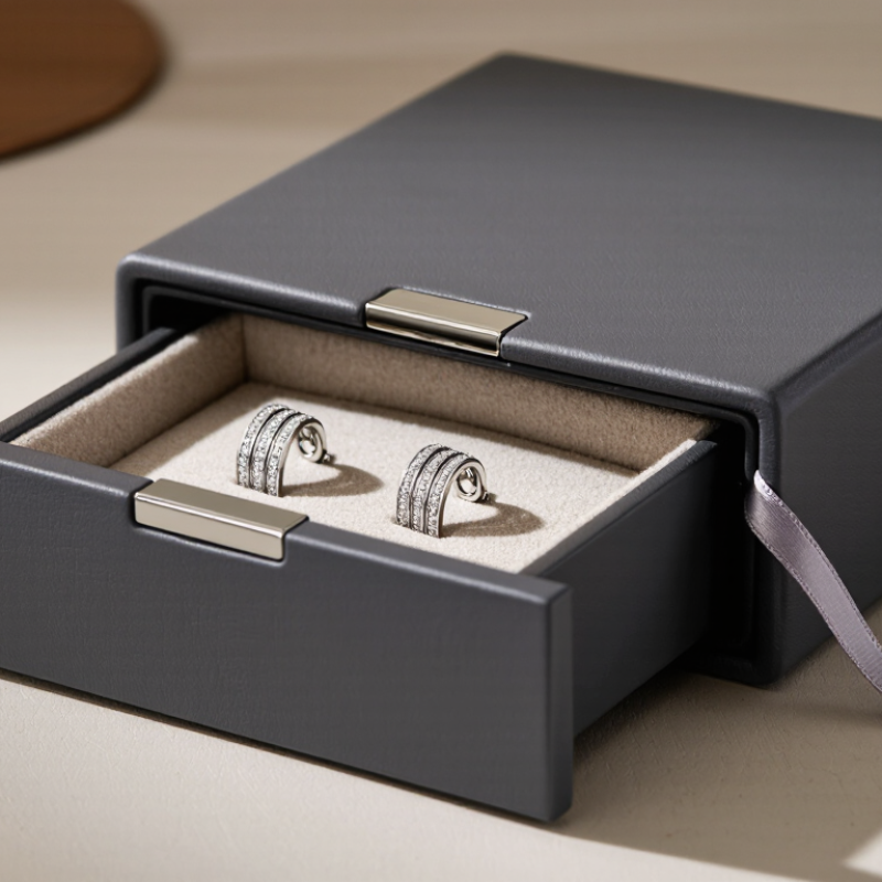 China Best Custom Jewelry Magnetic Drawer Boxes Manufacturer