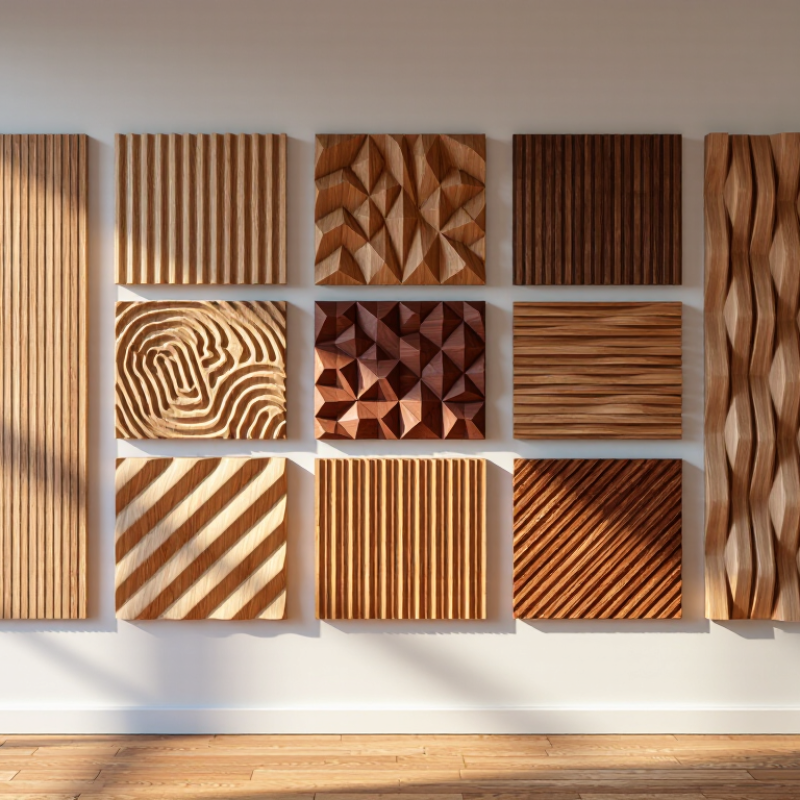 What Are the Top 10 Wood 3D Panel Types?