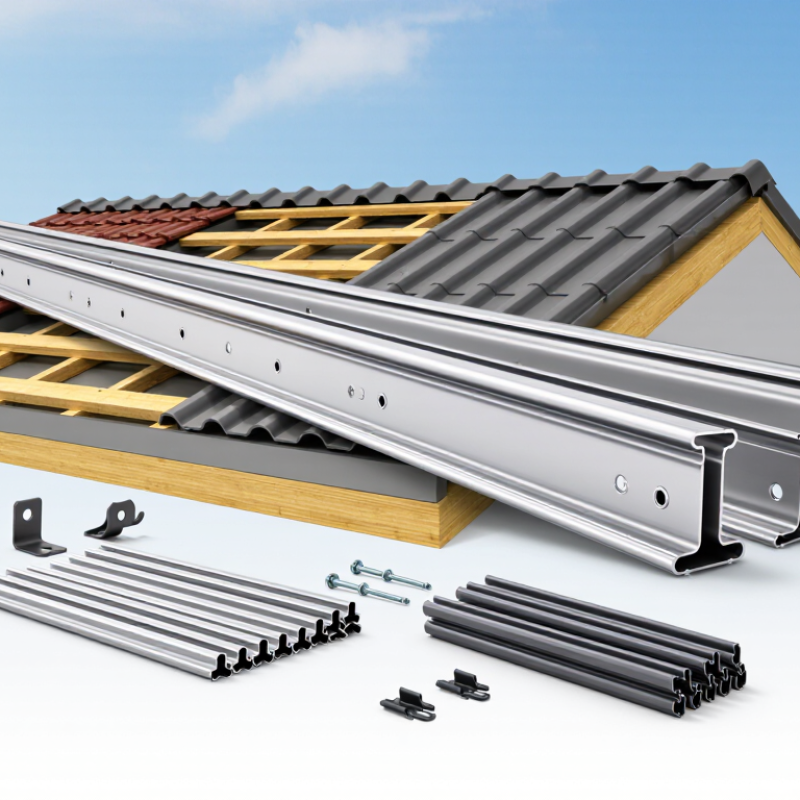 What Are the Top Types of Aluminum Solar Rails?