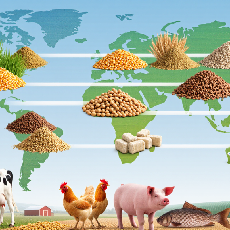 Top Types of Animal Feed for Global Buyers