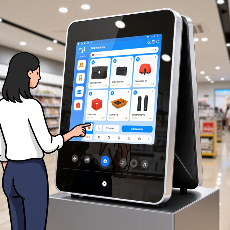 What Is a Retail Touch Screen Kiosk?