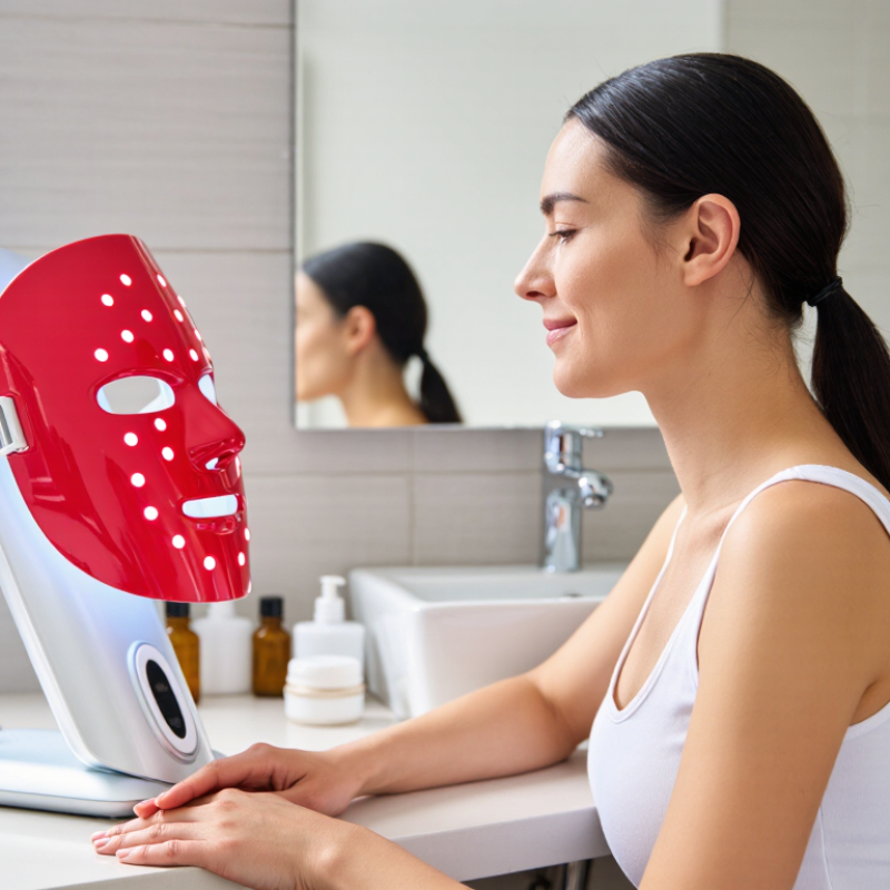 How to Use Red Light Treatment on Your Face?