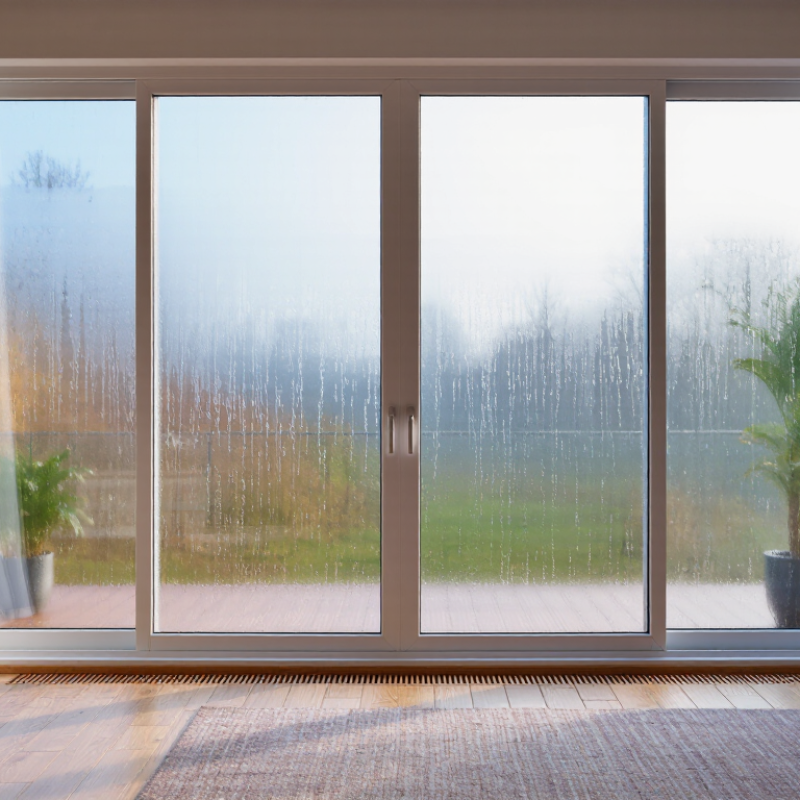 How to Prevent Condensation on Glass Patio Doors?