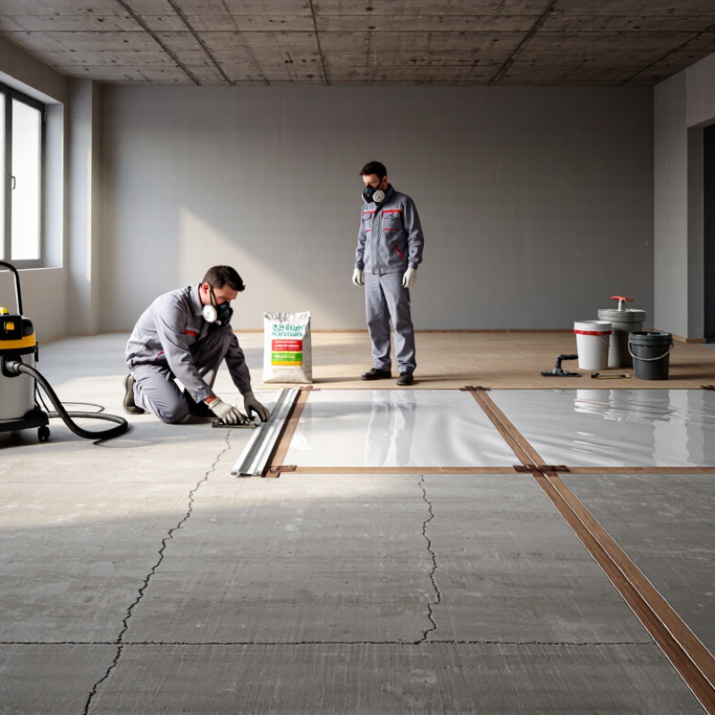 7 Best Ways to Prepare a Concrete Subfloor for Installation