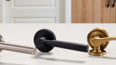 How to Choose the Right Hinge Handle in 2026