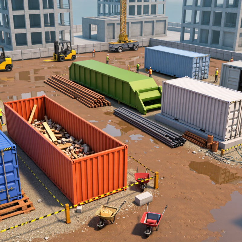 What Are the Top Types of Construction Containers?