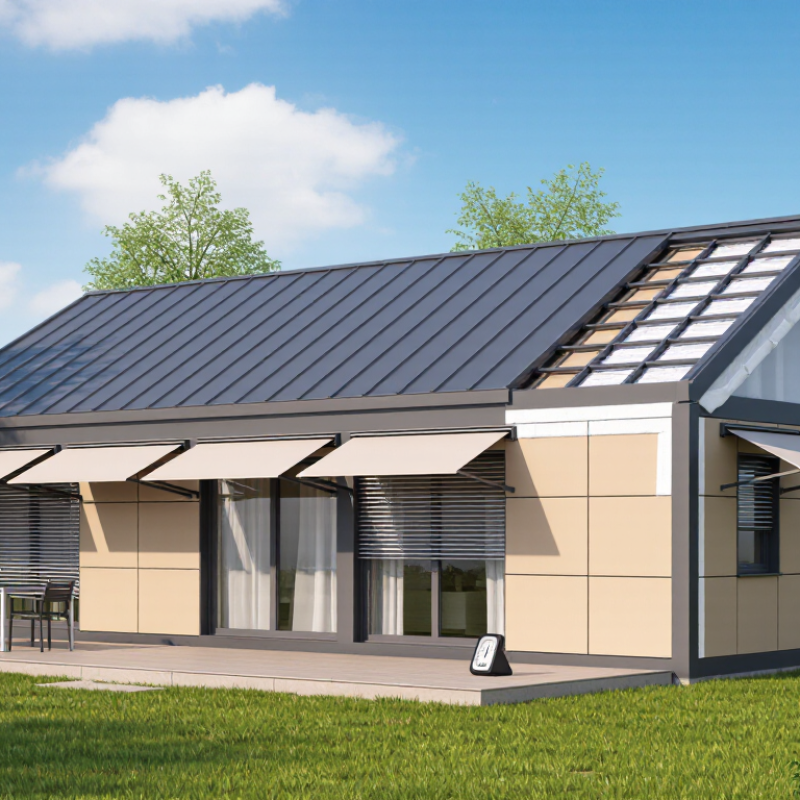 Cómo mantener fresca una casa modular de acero en verano