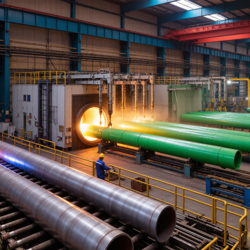 What Is an FBE Coating LSAW Steel Pipe Factory?