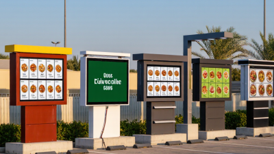 7 Best Drive Thru Menu Boards for Global Buyers?