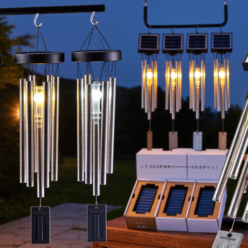 China Best Solar Light Wind Chimes Wholesale 
