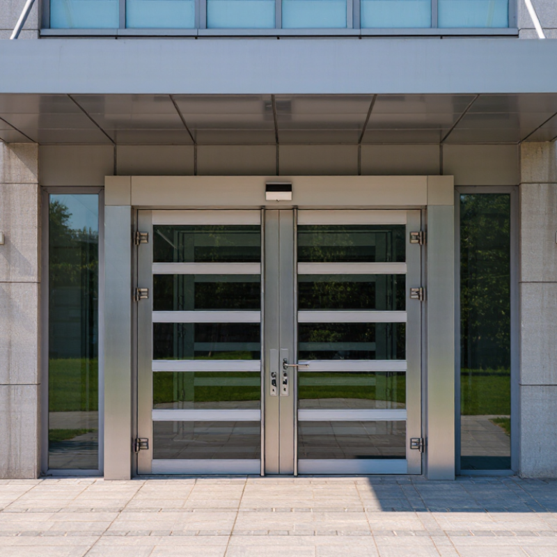 Top Ways Entrance Doors Improve Building Safety