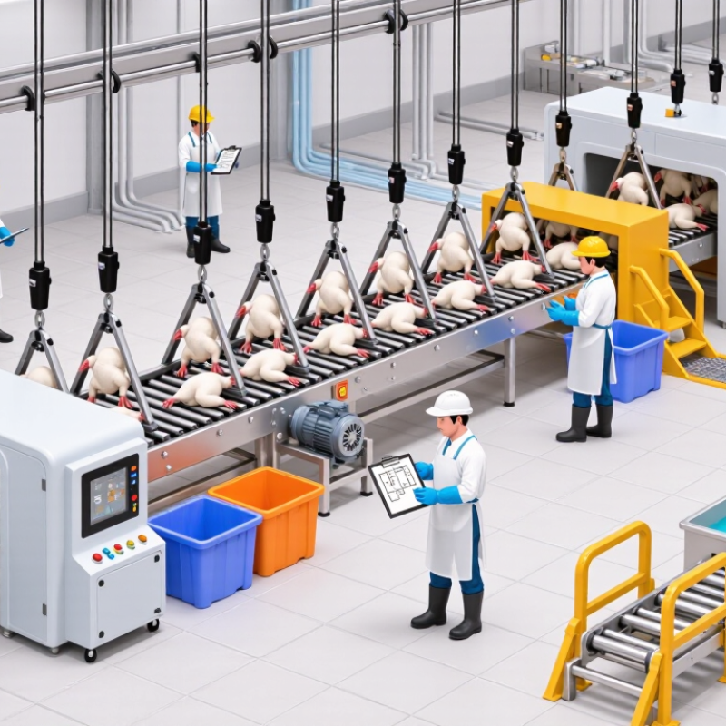 How to Choose a Poultry Slaughtering Line and Spare Parts?