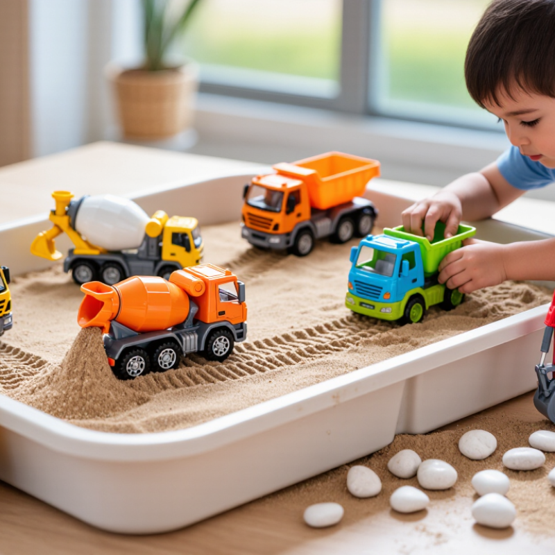 China Top Toy Trucks for Sensory Play How to Use Them?