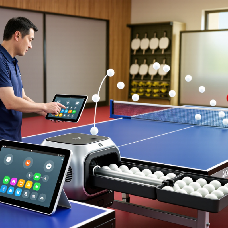China Top App Controlled Table Tennis Robot Suppliers?