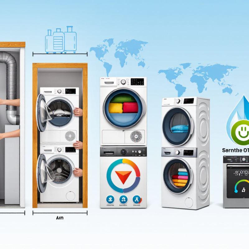 7 Stacked Washer Dryer Buying Tips for Global Buyers