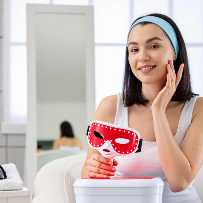 How to Use Red Light Therapy on Your Face?