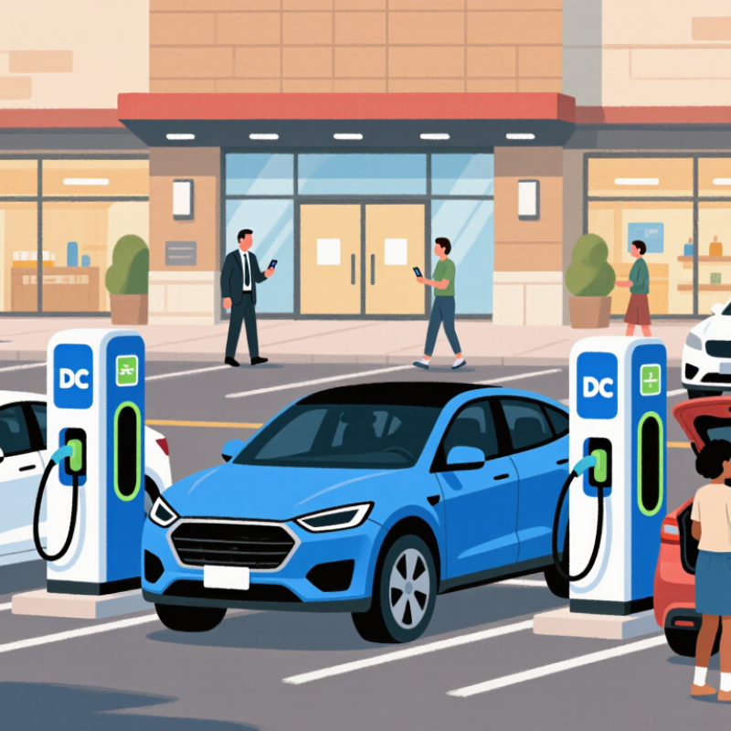 7 Best Ways Retail Parking DC Chargers Attract Customers