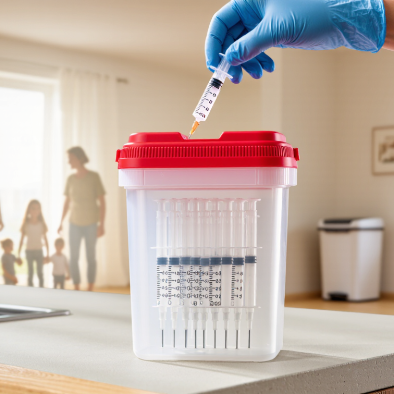 How to Properly Dispose of Used Syringes Safely