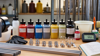 How to Dye Metal for a Durable Finish