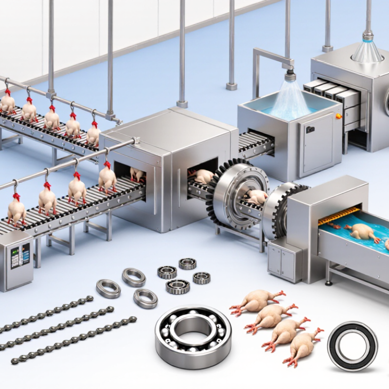 What Is a Poultry Slaughter Line and Its Spare Parts?